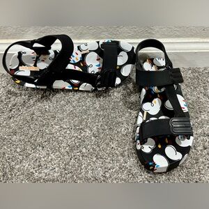 Mini Melissa Beach Slide + Mickey & Friends-Kids size 4